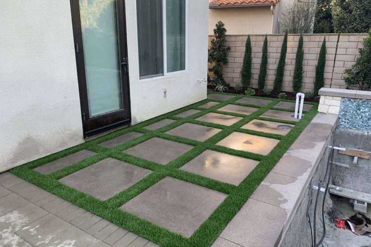 A Minimalistic Turf Install In San Juan Capistrano