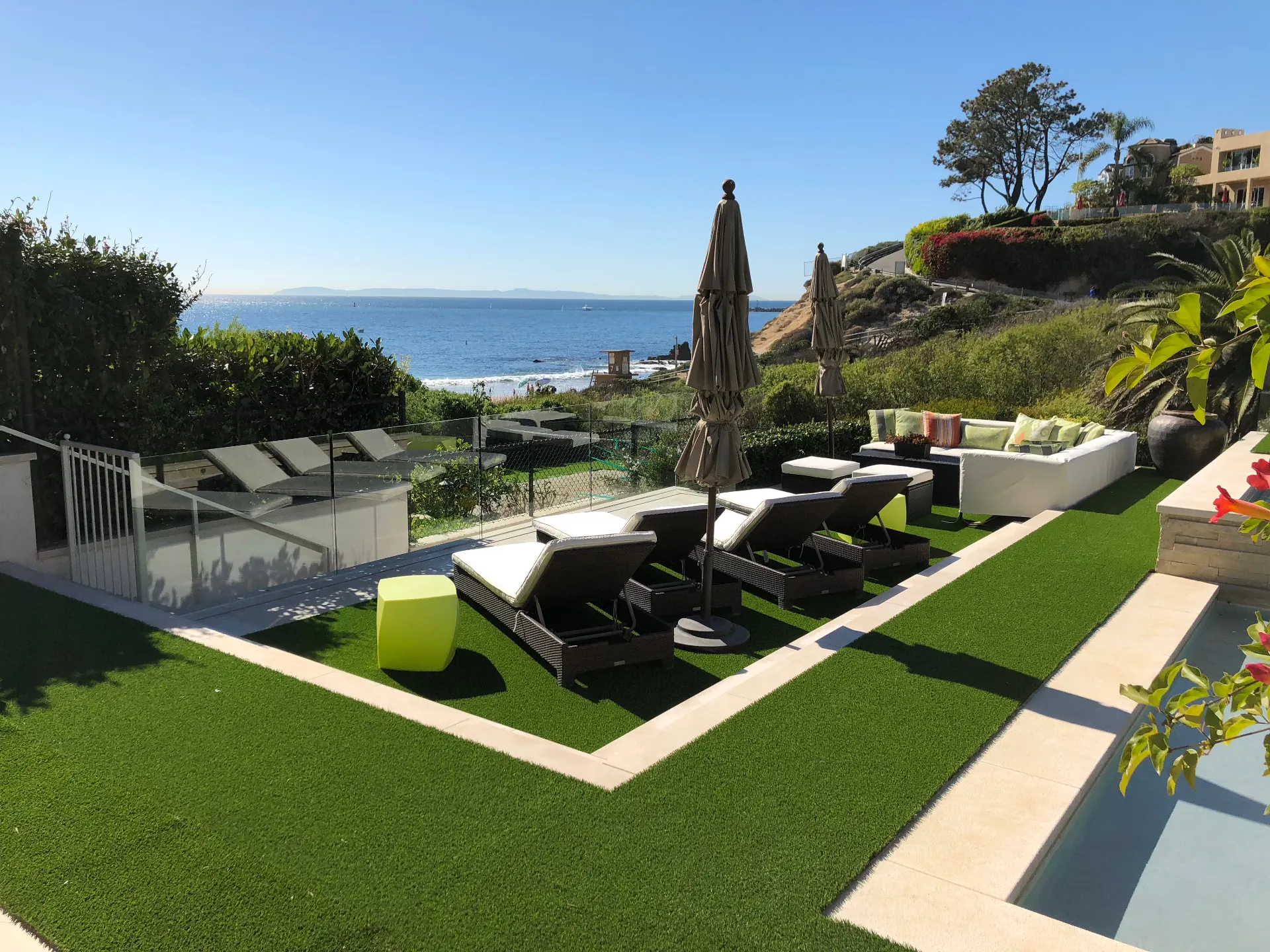 NoMow Turf synthetic grass installation